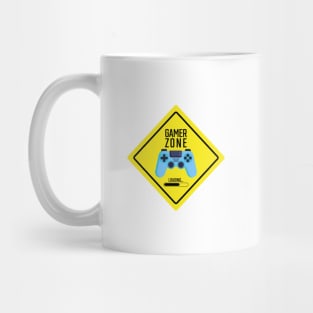 Gamer Zone Road Sign Mug